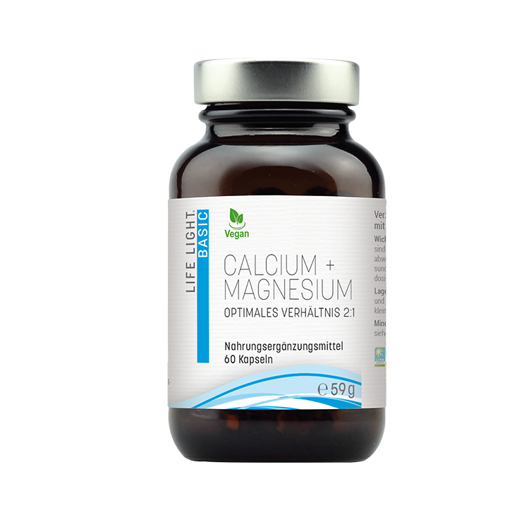 Calcium + Magnesium (60 Kapseln)