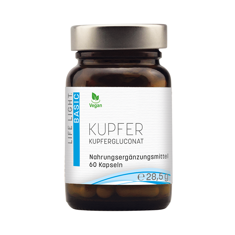 Kupfer - 2 mg (60 Kapseln)