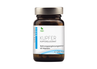 Kupfer - 2 mg (60 Kapseln)