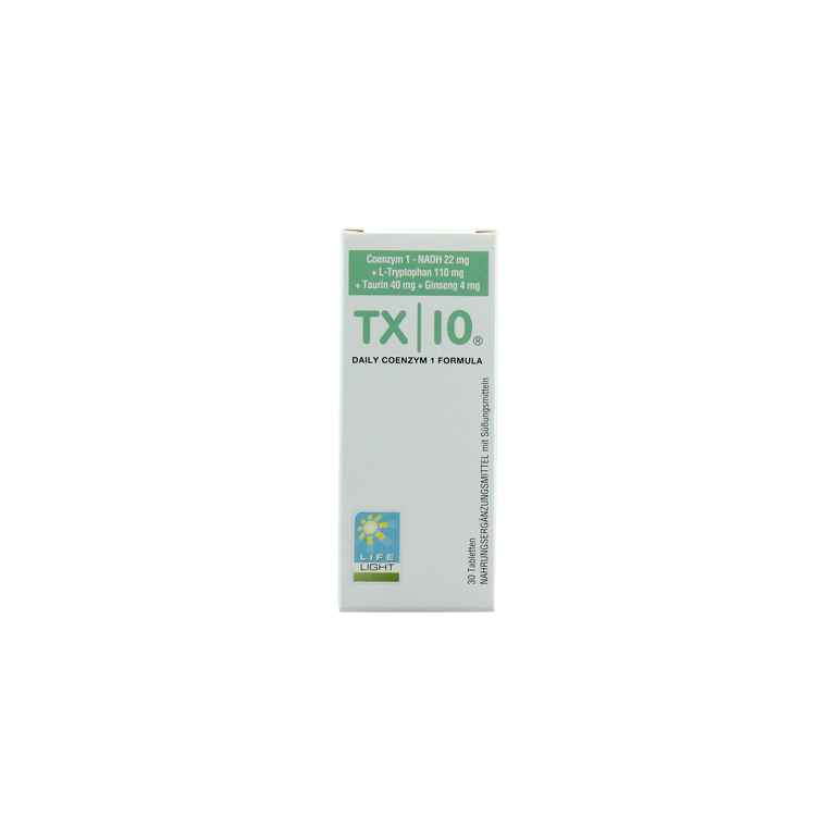 TX | 10, 22 mg NADH + Tryptophan, 30 Lutschpastillen