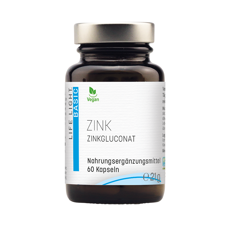 Zink, 15 mg (60 Kapseln)