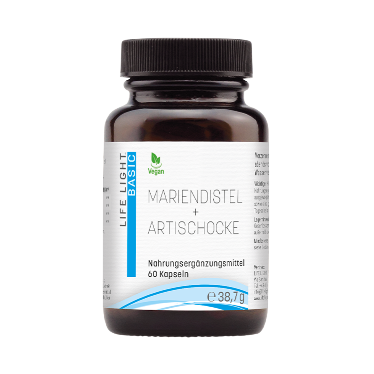 Mariendistel + Artischocke (60 Kapseln)